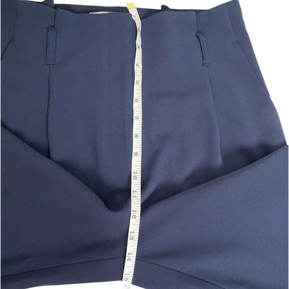 H&M Women's Tailored Blue Ankle Pants - Size US 6 (WP401) - Picture 7 of 9